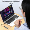 JINGHUA N800 Drive Free Sound Card Computer To Docking Station With Audio Interface, Interface: Type-C