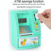 13 x 12 x 17cm Automatic Teller Machine Coin Saving Jar Childrens Mini Safe Deposit Box(Yellow)