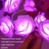 SJ-SD042 Rose Tree LED Christmas Party Decoration Light, Style: Detachable Base(Purple)