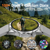 LEMFO GTS4/LT09 1.5 inch IP67 Fitness Wellness Smart Watch Support Bluetooth Call / Sleep / Blood Oxygen / Heart Rate Health Monitor, Steel Strap(Silver)
