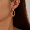 OPK KE789 1pair Vintage Temperament Geometric Earrings