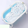Newborn Bath Net Suspension Mat Non-Slip Baby Bath Mat Length Adjustable Bathtub Stand(5 Buckle Star)