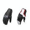 BSDDP RHA0119 Motorcycle Breathable Sheepskin Glove, Size: L(White)