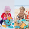 17 in 1 Outdoor Play Water Play Sand Soft Silicone Material Tool Children Play Water Toy Set