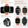 iW9 Ultra 2.04 inch Screen Smart Call Watch, BT Call / Heart Rate / Blood Pressure / Blood Oxygen(Orange Gold)