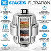 15 Layers Shower Water Purifier Shower Filter