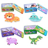DUOQU Children Early Education Picture Puzzle Toy Box Set(Ocean Animal)
