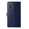 For Asus Zenfone 8 Y Stitching Horizontal Flip Leather Phone Case(Blue)