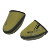 WEST BIKING Bicycle Riding Half Palm Windproof And Warm Lock Shoe Cover, Size: M(Army Green)