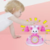 Children Retro Cartoon Telephone Early Education Story Machine Simulation Telephone Toy(Blue)