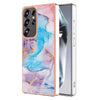 For Samsung Galaxy S25 Ultra 5G Electroplating IMD TPU Phone Case(Blue Marble)