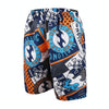 Beach Trunks Casual Mens Swim Quick Dry Printed Beach Shorts, Size: XXXL(Pirate)