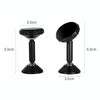 Q7 Car Home Mobile Phone Magnetic Bracket Strong Magnetic Double Ball Instrument Panel Navigation Bracket(Black)