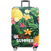 Thickened Wear-resistant Stretch Elastic Luggage Dust Cover, Size: S(Tropical Pineapple)