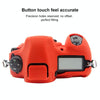 PULUZ Soft Silicone Protective Case for Nikon D850(Red)