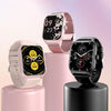 LEMFO LT10 2.01 inch TFT Screen Smart Watch Supports Bluetooth Call / Health Monitoring, Silicone Strap(Pink)