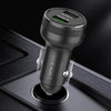 Dual USB 66W Car Flash Charger for OPPO / Huawei (Black)