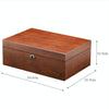 2 Big Pillows + 5 Small Pillows Wooden Watch Box Jewelry Watch Collection Display Storage Box