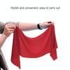 Outdoor Sports Portable Cold Feeling Prevent Heatstroke Ice Towel, Size: 30*80cm(Dark Red)