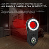 Infrared Hidden Camera Detector - Spy Finder with LED Flashlight (Red)