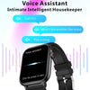 QX9 1.96 inch BT5.2 Smart Sport Watch, Support Bluetooth Call / Sleep / Blood Oxygen / Heart Rate / Blood Pressure Health Monitor(Black)