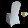 Elastic Chair Cover Weddings Banquet Restaurant Chair Covers(Gold)