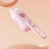 Electric Cat Massage Comb with Spray - Pink - USB Rechargeable