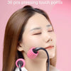 Manual Beauty Instrument 3D Roller Face Slimming Instrument(Black+Rose Red)