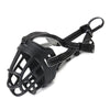 Mesh Breathable Silicone Anti-bite and Anti-call Pet Muzzle, Specification: Number 5(Black)