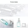 10 PCS Portable Refillable Plastic Fine Mist Perfume Spray Bottle Transparent Empty Spray Sprayer Bottle, 60ml(Yellow)