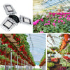 Waterproof Plant Lamp LED Natural White Folding Fill Light Full Spectroscopy Plant Growth Lamp, Power: E26 240 Beads