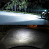 H6/BA20D 1000LM 72W 6000K White Light 2-LED 3570 Bulbs Motorcycle Headlights, DC 12-24V