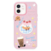 For iPhone 11 Skin Feeling Jelly TPU Hybrid PC Phone Case(Cake Pink)