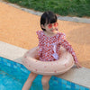 Thickened Children Swimming Ring Inflatable Underarm Ring 75cm(Cherry)