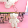 3pcs Pearl Velvet Bear Plush Keychain Toy Pendant(12cm)