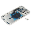 iPhone 12 Pro Max White Back Cover with Keys, Tray & Wireless Charging
