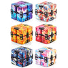 3 PCS Intellectual Decompression Unlimited Folding Magic Cubes(Pattern)