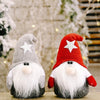 Christmas Ornament Five-Pointed Star Forester Doll Santa Claus Ornament(Red Hat)