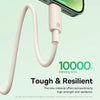 Baseus USB to 8 Pin Fast Charging Data Cable, Cable Length:2m(Pink)