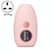 Home Laser Freezing Point Hair Removal Apparatus Full Body Beauty Portable Hair Removal Apparatus, Style: UK Plug(Freezing Point Pink)
