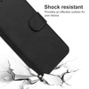 Leather Phone Case For Alcatel 3X (2020)(Black)