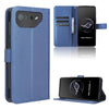 For Asus ROG Phone 7 Diamond Texture Leather Phone Case(Blue)