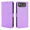 For ASUS ROG Phone 6 / 6 Pro Diamond Texture Leather Phone Case(Purple)