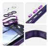 For Samsung Galaxy A16 5G 360 Holder MagSafe Acrylic Hybrid TPU Phone Case(Purple)