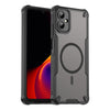 For Samsung Galaxy A06 5G Armor Glaze MagSafe Magnetic Phone Case(Black)