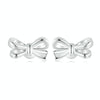 S925 Sterling Silver Bow Women Earrings(SCE1707)