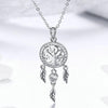 Tree of Life S925 Sterling Silver Tassel Necklace