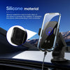 Fast Charging Retractable Recharging Cell Phone Holder With Wireless CarPlay Android Auto Function(Standard)