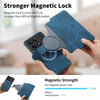 For Redmi K70 / K70 Pro CaseNeo MagSafe RFID Anti-theft Retro Leather Phone Case(Blue)