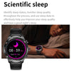 LC19 1.53 inch 2 in 1 Bluetooth Earphone IP67 Waterproof Smart Watch, Support Sleep Monitoring(Black)